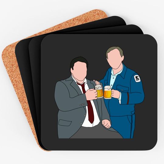 Discover norm and cliff - Cheers Tv Show - Coasters