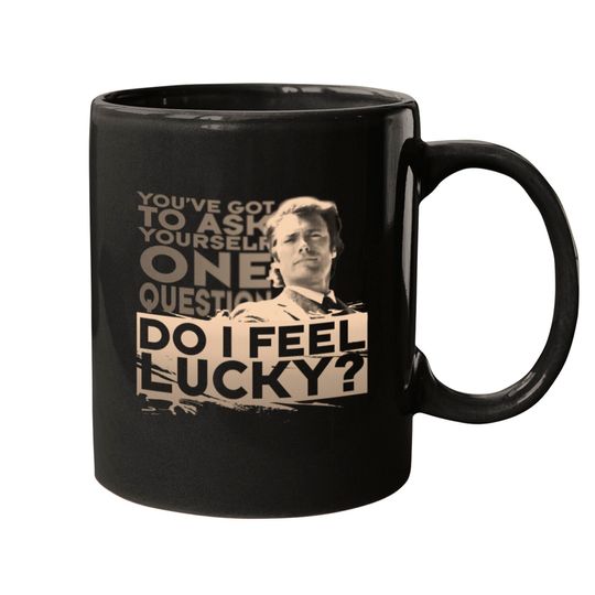 Do I Feel Lucky? - Clint Eastwood - Mugs