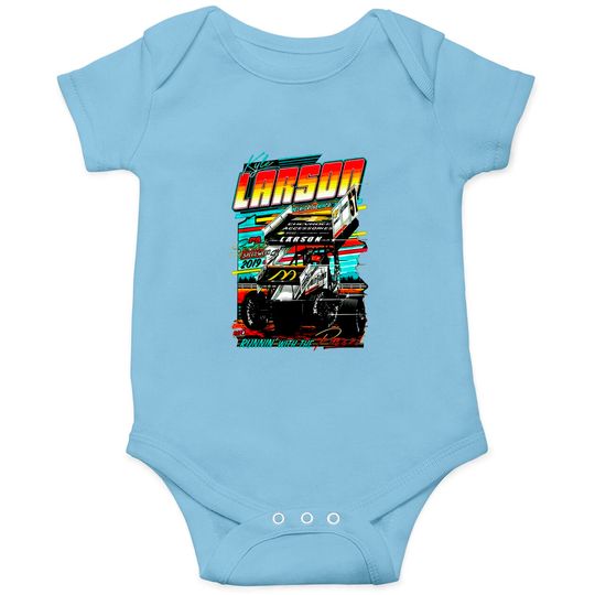 Kyle Larson Racing Car Onesies