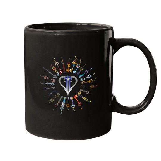 Kingdom Hearts 2 Keyblades - Kingdom Hearts - Mugs
