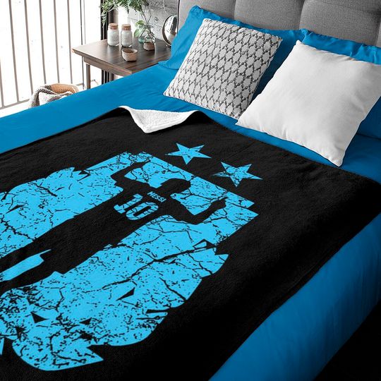Messi (Argentina Blue) - World Cup - Baby Blankets