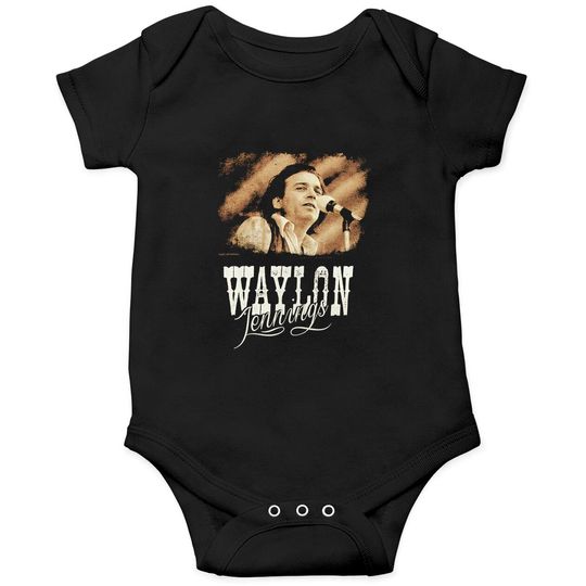 Waylon Jennings The Outlaw Onesies