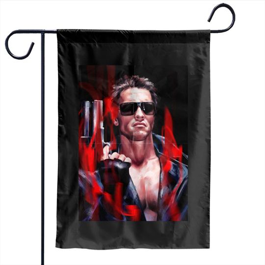 The Terminator - Terminator - Garden Flags