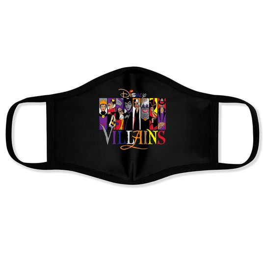 Disney Villains Face Masks