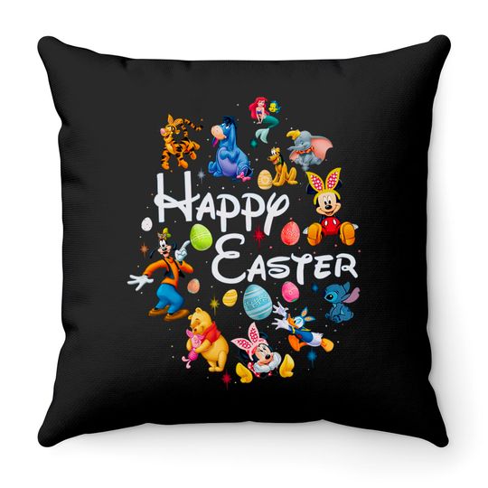 Disney Happy Easter Throw Pillows