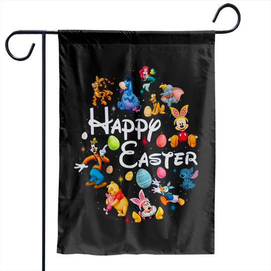Disney Happy Easter Garden Flags