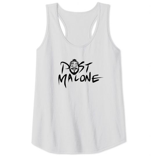Post Malone Tank Tops-Posty, Post Malone Merch