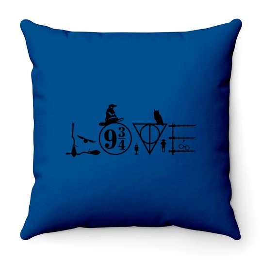 Wizard Love Throw Pillows, Wizard Throw Pillows, Funny Wizard Throw Pillows, Disney Family Vacation Throw Pillows