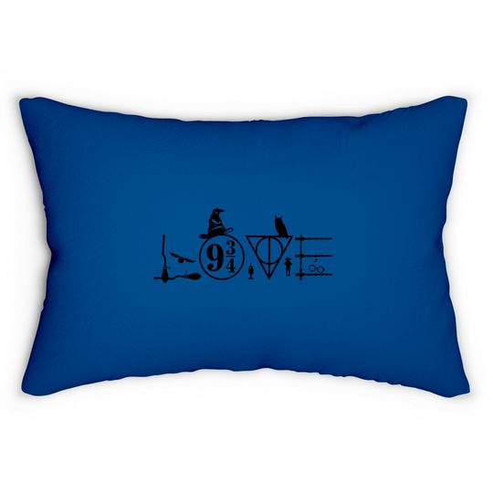 Wizard Love Lumbar Pillows, Wizard Lumbar Pillows, Funny Wizard Lumbar Pillows, Disney Family Vacation Lumbar Pillows