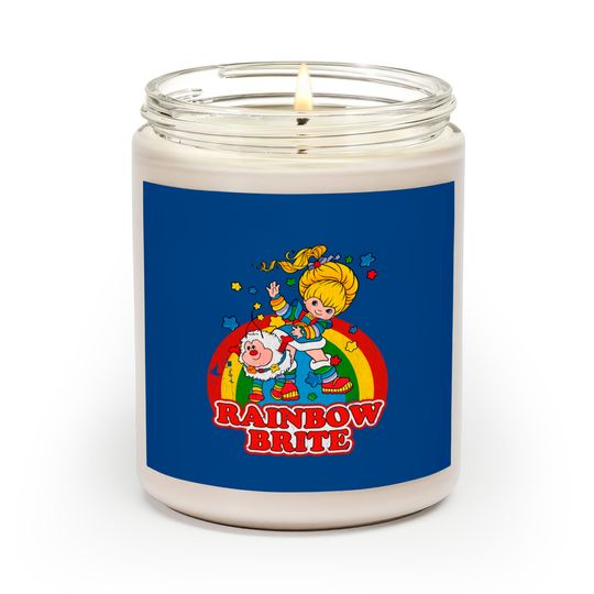 Distressed Rainbow Brite - Rainbow Brite - Scented Candles
