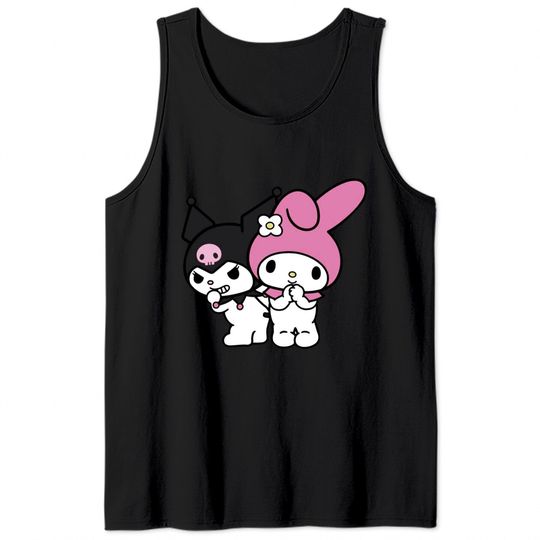 Anime Hello Kitty Kuromi Melody Tank Tops
