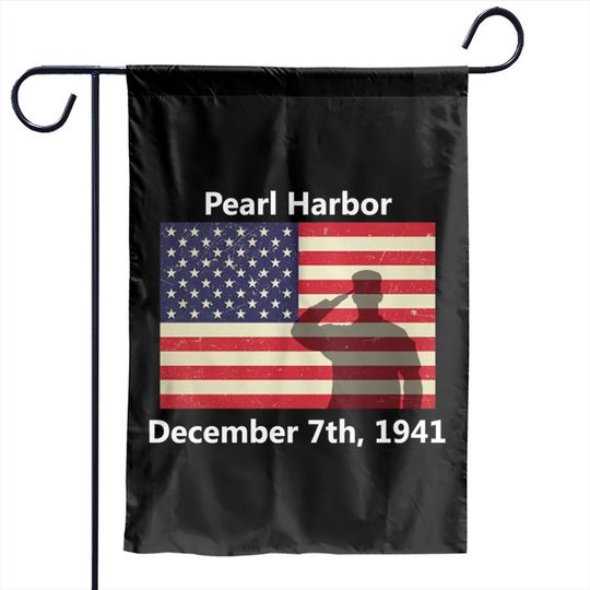 Pearl Harbor American USA US Flag Pullover Garden Flags