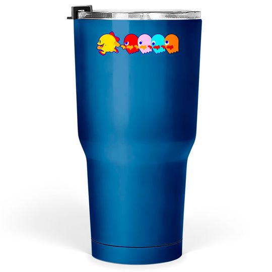 Mrs. Pac Man Crossing - Mrs Pacman - Tumblers 30 oz