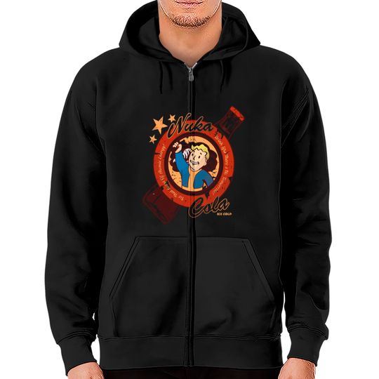 nuka cola Zip Hoodies