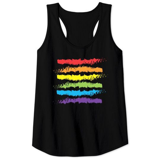 Pride Tank Tops / Rainbow Tank Tops / Pride gift / LGBT flag Tank Tops / Gay Pride / Cute LGBTQ Tank Tops