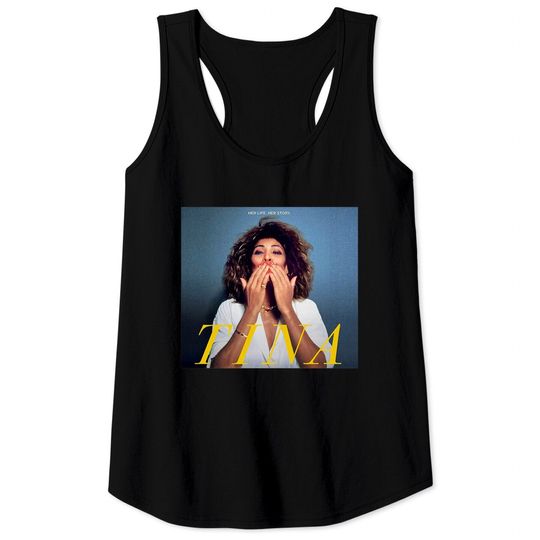 Tina Turner Tank Tops - Tina Turner Her Life Her Story Tank Tops - Tina Turner Tour Rock & Roll