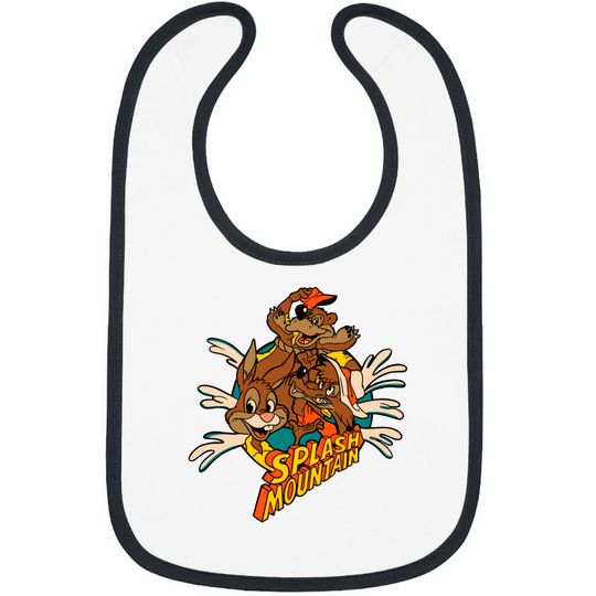 Splash Mountain Retro Style - Splash Mountain Disney - Bibs