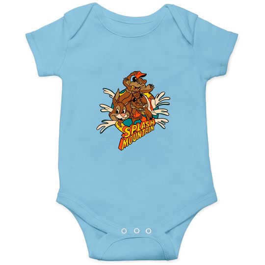 Splash Mountain Retro Style - Splash Mountain Disney - Onesies