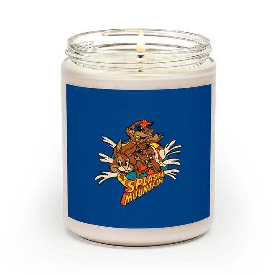 Splash Mountain Retro Style - Splash Mountain Disney - Scented Candles