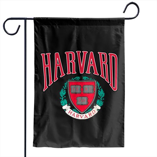 1980's/1990's Harvard Boxy Garden Flags