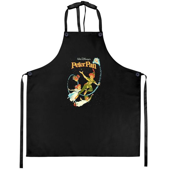 Disney Peter Pan Darling Flight Vintage Graphic Aprons