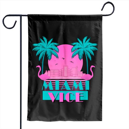 Miami Vice Palm - Miami Vice - Garden Flags