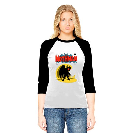 Mothman Logo - Mothman - Baseball Tees