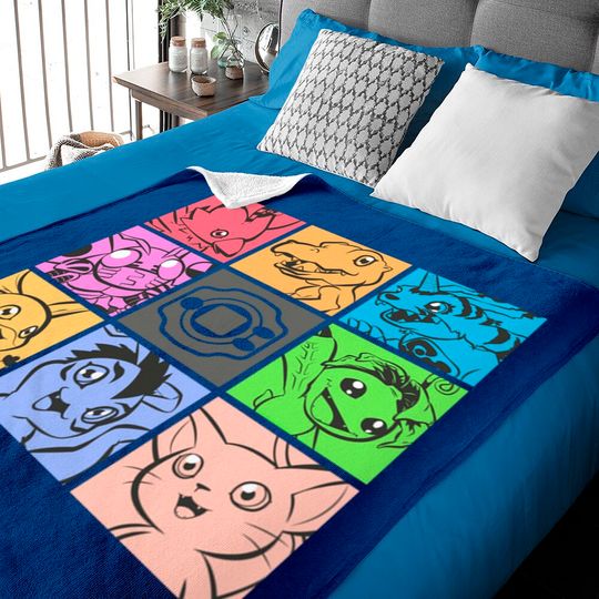 DigiSquad! - Digimon - Baby Blankets