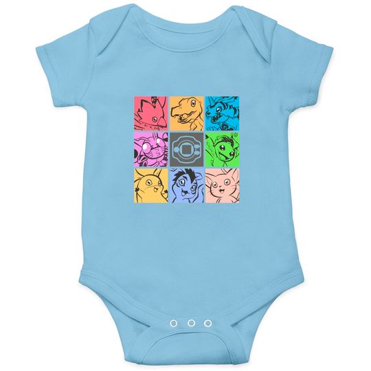 DigiSquad! - Digimon - Onesies