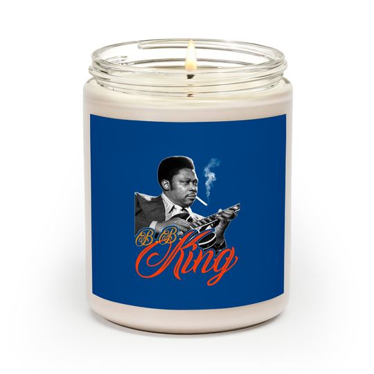 Retro BB King Blues Icon - Bb King - Scented Candles