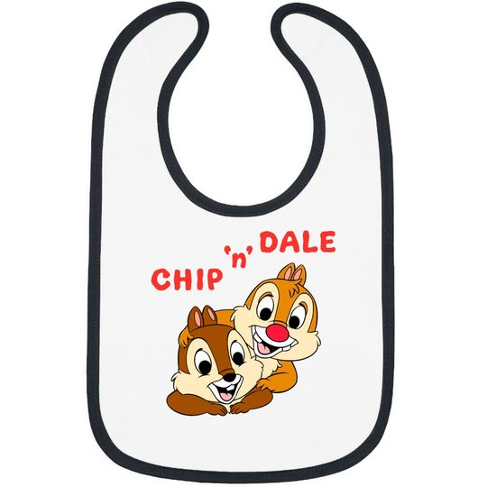 Disney Chip and Dale Bibs, Double Trouble Bibs, Chip and Dale Bibs, Disney Bibs, Disney Friend Bibs, Gifts Idea