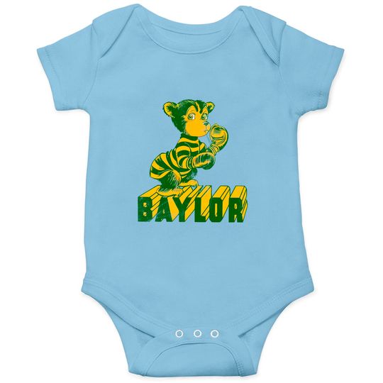 Baylor - Defunct 1960s Bears Logo - Baylor - Onesies