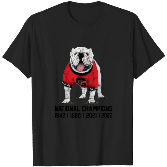 Discover UGA National Championship Georgia 2023 Cute Bulldogs Shirt