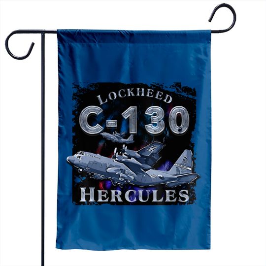 Lockheed Martin C-130 - C 130 Hercules - Garden Flags