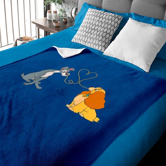 Disney Lady and The Tramp Bella Notte Baby Blankets