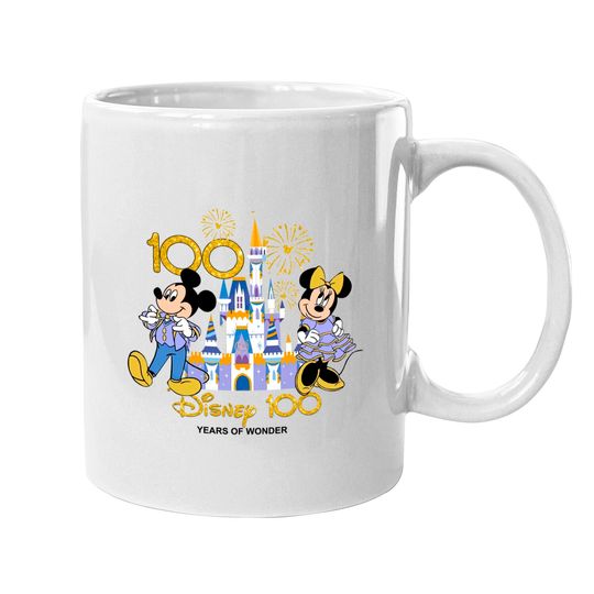 Discover Disney 100th Anniversary Mugs, Mickey Minnie 100th Mugs