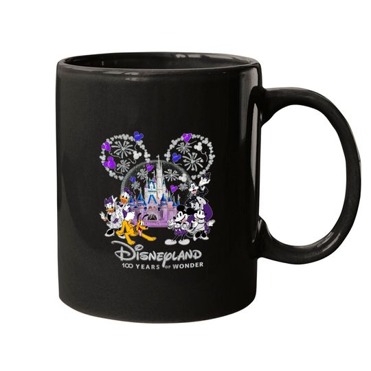 Discover 100th Disney Anniversary Mugs, Disney 100 Years of Wonder Mugs