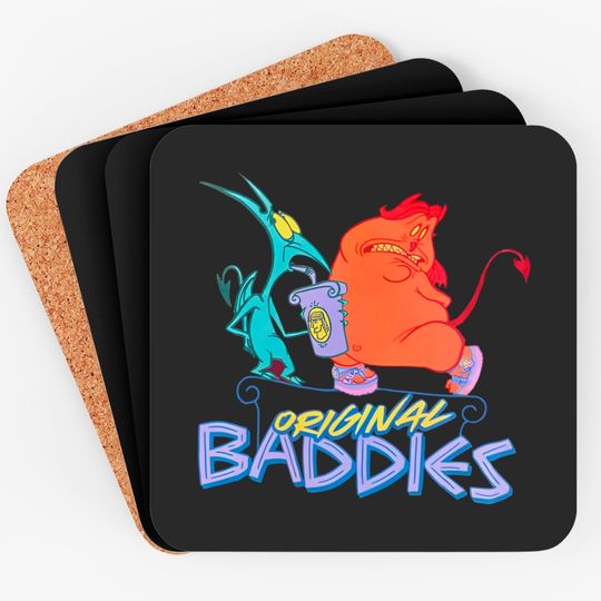 Funny Pain and Panic Baddies Coasters / Disney Hercules Villains
