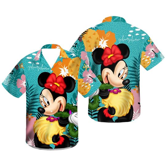 Discover Minnie Mouse Hawaii shirt, Minnie Aloha shirt, Minnie Hawaiian shirt