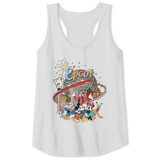 Comfort Colors Disney Epcot Tank Tops, Epcot World Tank Tops