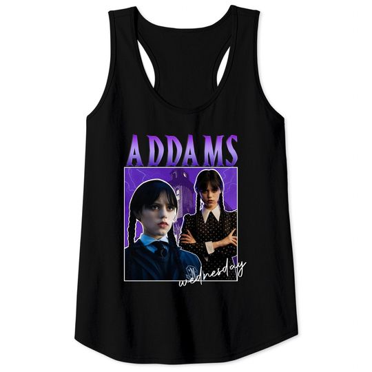 Wednesday Addams Tank Tops Wednesday Tank Tops Wednesday Dance Tank Tops Addams Family Tank Tops