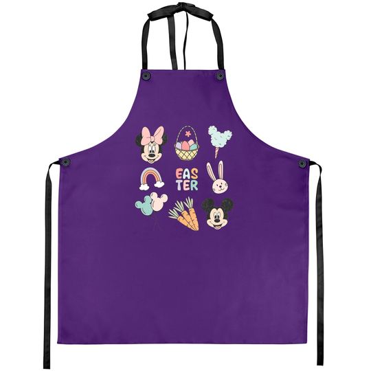 Disney Easter Aprons, Mickey And Friends Easter Aprons