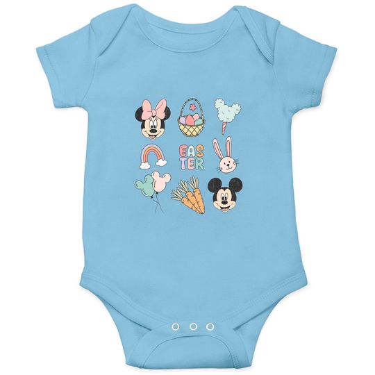 Disney Easter Onesies, Mickey And Friends Easter Onesies