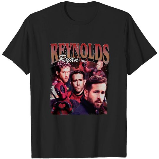 Ryan Reynolds shirt cool retro rock poster t-shirt