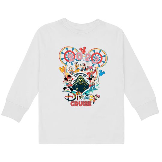 Disney Cruise 2023 Kids Long Sleeve Kids Long Sleeve T-Kids Long Sleeve T-Shirts, Disney Pirate Kids Long Sleeve Kids Long Sleeve T-Kids Long Sleeve T-Shirts, Disney Family Cruise Kids Long Sleeve Kids Long Sleeve T-Kids Long Sleeve T-Shirts