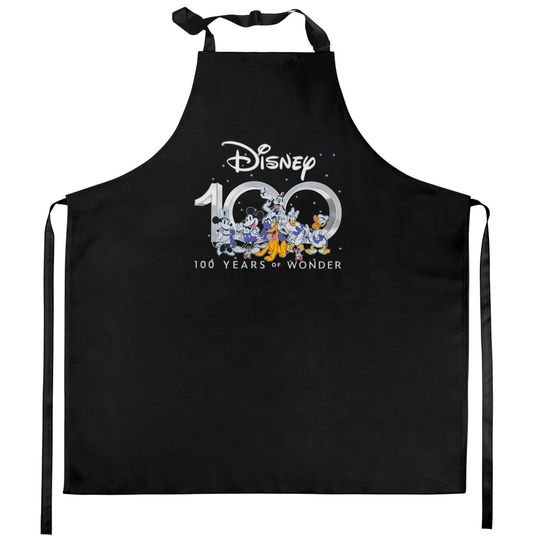 Disney 100th Anniversary Kitchen Aprons, 100 Years of Wonder Kitchen Aprons