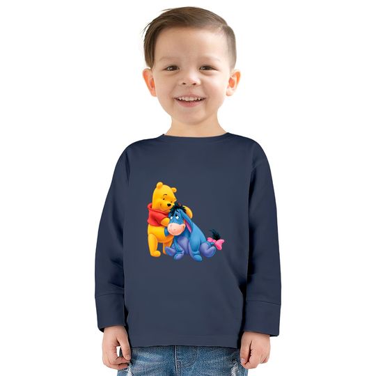 Winnie the Pooh and Eeyore Kids Long Sleeve T-Kids Long Sleeve Kids Long Sleeve T-Kids Long Sleeve T-Shirts
