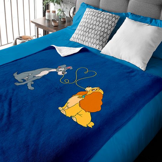 Disney Lady and The Tramp Bella Notte Baby Blankets