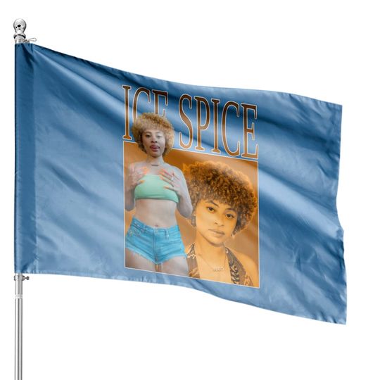 LIMITED TIME SALE- Ice Spice Graphic House Flags