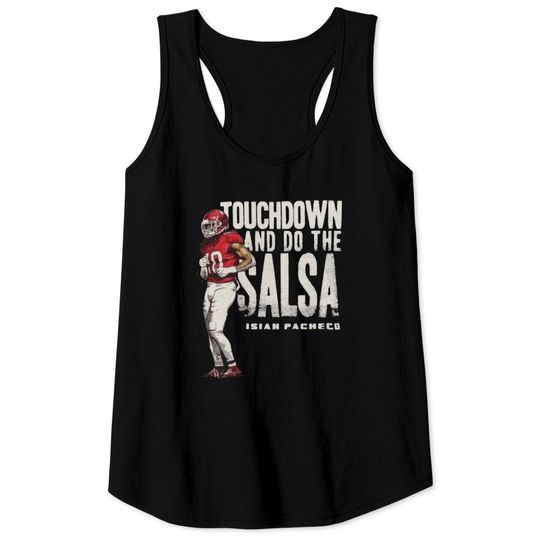Isiah Pacheco Tank Tops, K.ansas C.ity Chiefs Football Tank Tops